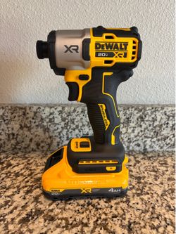DEWALT 20V MAX XR Cordless Brushless 1/4 in. 3-Speed Impact Driver Kit