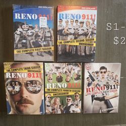 RENO 911 Seasons 1-2-3-4-5 DVD Collection