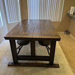 Farmhouse Style Dining Table