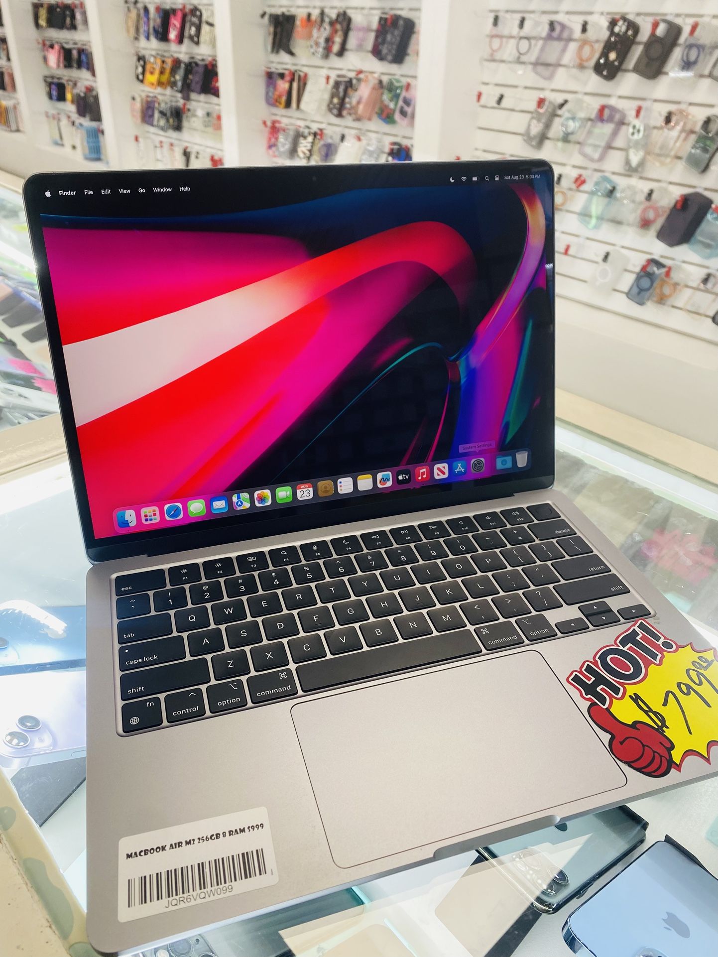MacBook Air M2 256GB 8Ram
