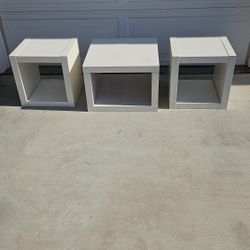 COFFEE TABLE AND 2 END TABLES SET