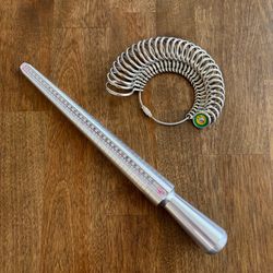 Set of 2 Ring Size Measuring Tools