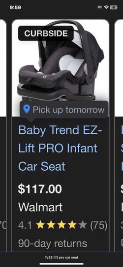 Baby trend EZ lift pro car seat