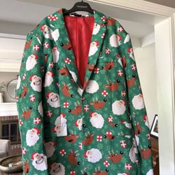 Suitmeister Christmas Suit Jacket Santa Large