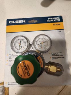 Olsen Oxygen Pressure Regulator