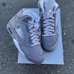JORDAN 5 WOLF GREY