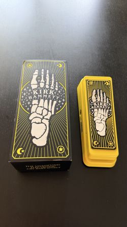 Dunlop KH95Y Yellow Sparkle Kirk Hammett Wah