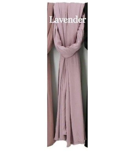 Womens Lavender Premium Jersey Hijab