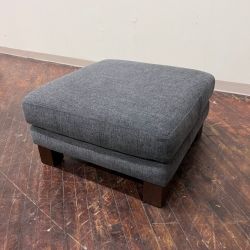Burrow "Union" Charcoal Gray Ottoman