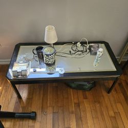 Glass Top Coffee Table
