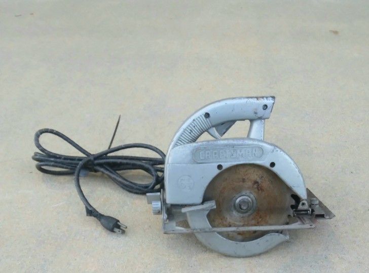 Vintage Sears/Craftsman 6 1/2" Electric Hand Saw