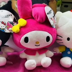 Hello Kitty And Friends Plushies 