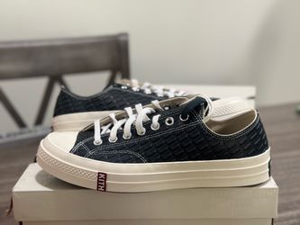New Kith x Converse Chuck 70 Low Black Monogram Size 9.5 Men’s
