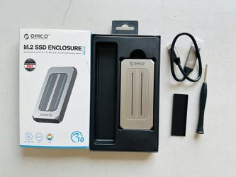 Orico M.2SSD Enclosure Compatible With M.2 NVME SSD Aluminum Alloy She’ll