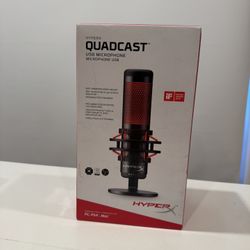 HyperX Quadcast usb condenser gaming microphone for pc