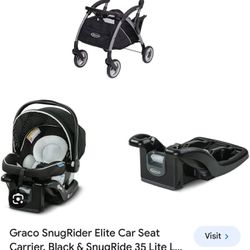 Graco Carseat/ Stroller  Set 