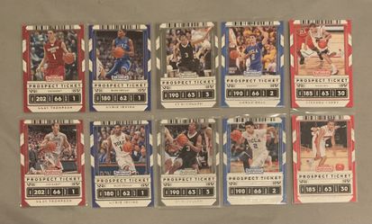 🏀Sleeved 2020 Panini Contenders Prospect Ticket College Cards🏀