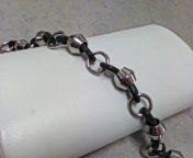 Men's stainless steel Chisel bracelet