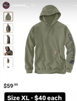 Carhartt hoodie xl