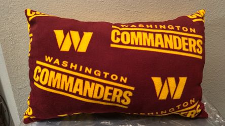 Washington Commanders Oversized Fleece-Lined Pillow