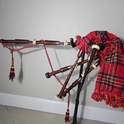 Great Highland Bagpipe Full Size Scottish Bagpipe #HL8502