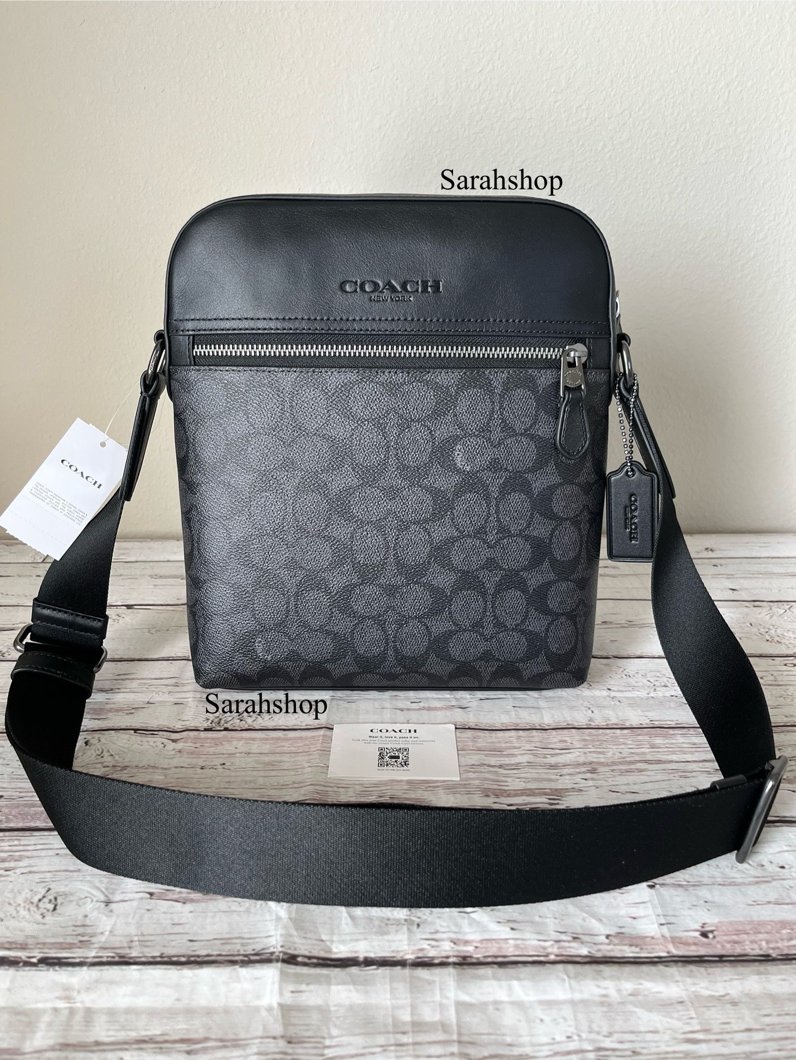 Coach Houston Flight Bag In Signature