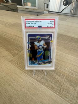 Puka Nacua Rated rookie psa10