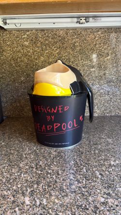 Deadpool and wolverine popcorn bucket