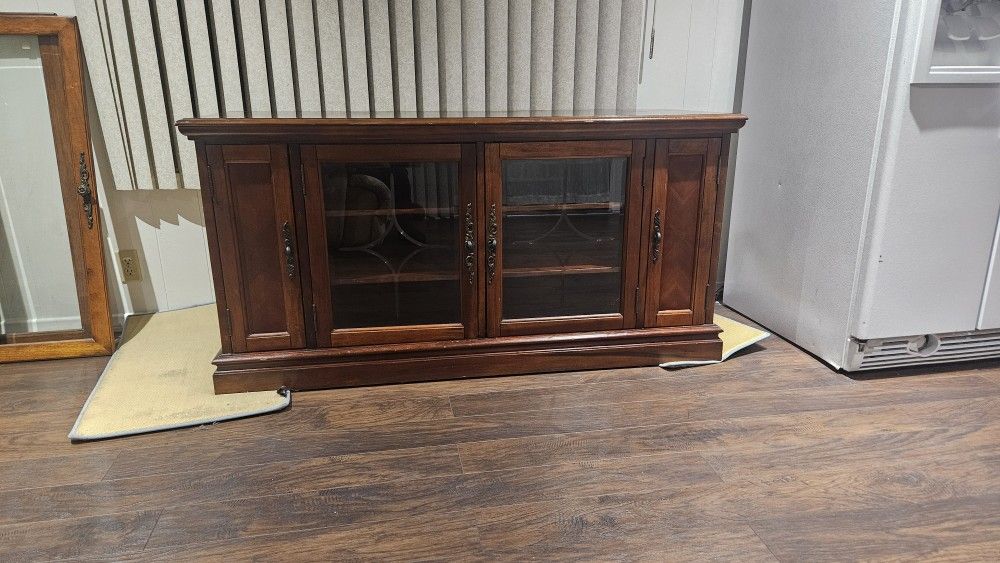 Wood TV Stand