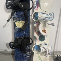 138’ And 158’ Snowboard 