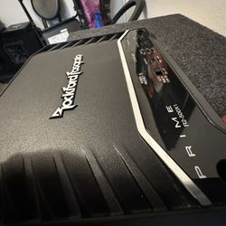 Subwoofer Amplifiers Rockford Fosgate R2-500X1 Prime Series Class-D
