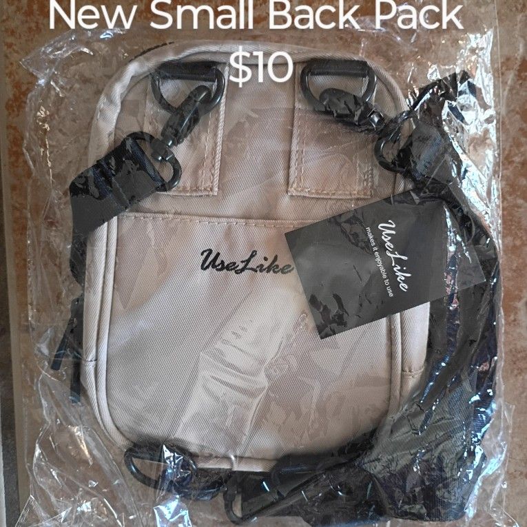 New Small Back Pack