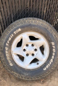 Toyota stock rims