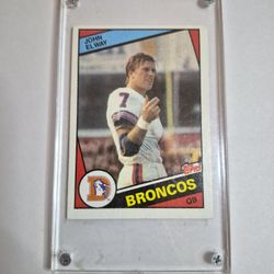 Topps John Elway Football Card