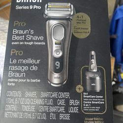 Braun Electric Razor for Men, Series 9 Pro 9465cc Wet & Dry Electric Foil  Shaver for Sale in San Antonio, TX - OfferUp