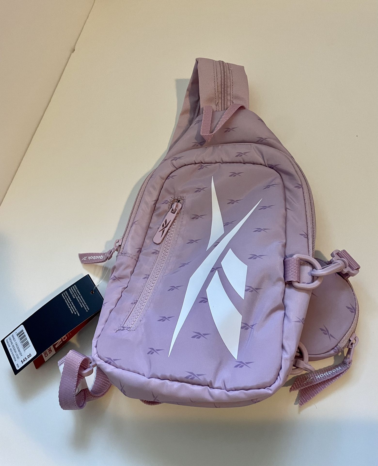 Pink Reebox Sling Bag