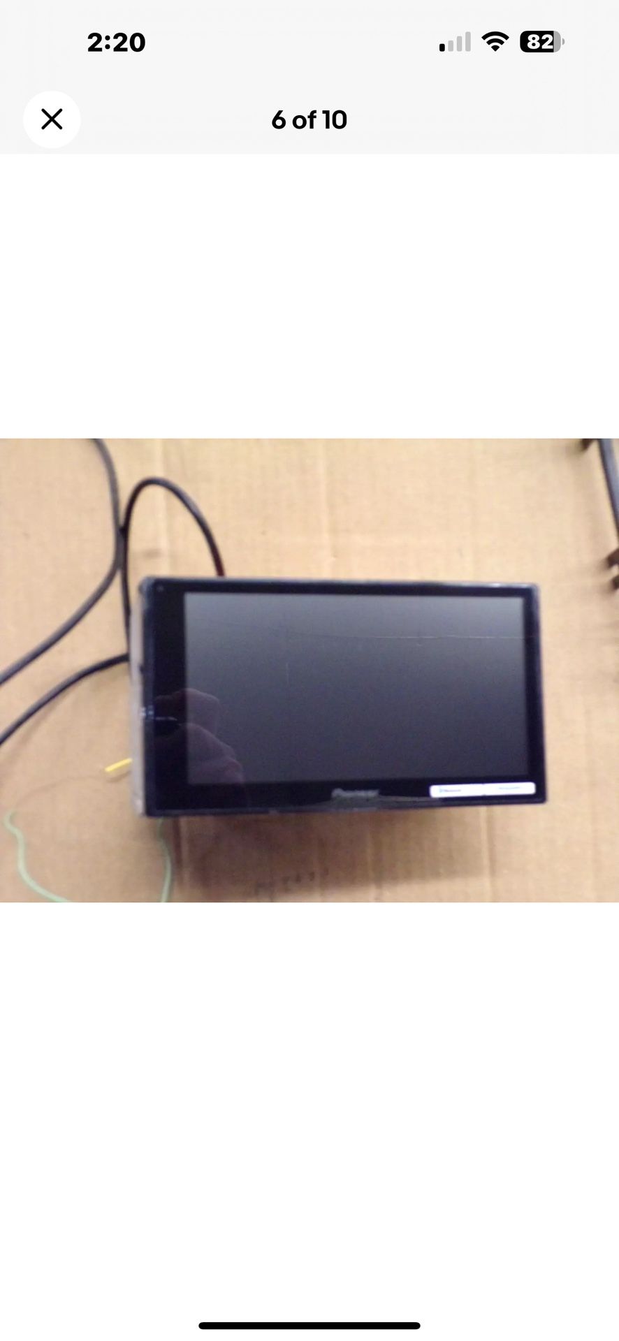 Pioneer 160bt Apple CarPlay Or Android Doubledin Touchscreen