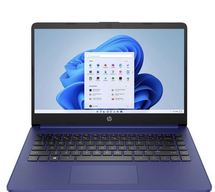 HP Touchscreen 14 inch Display Laptop With S Mode