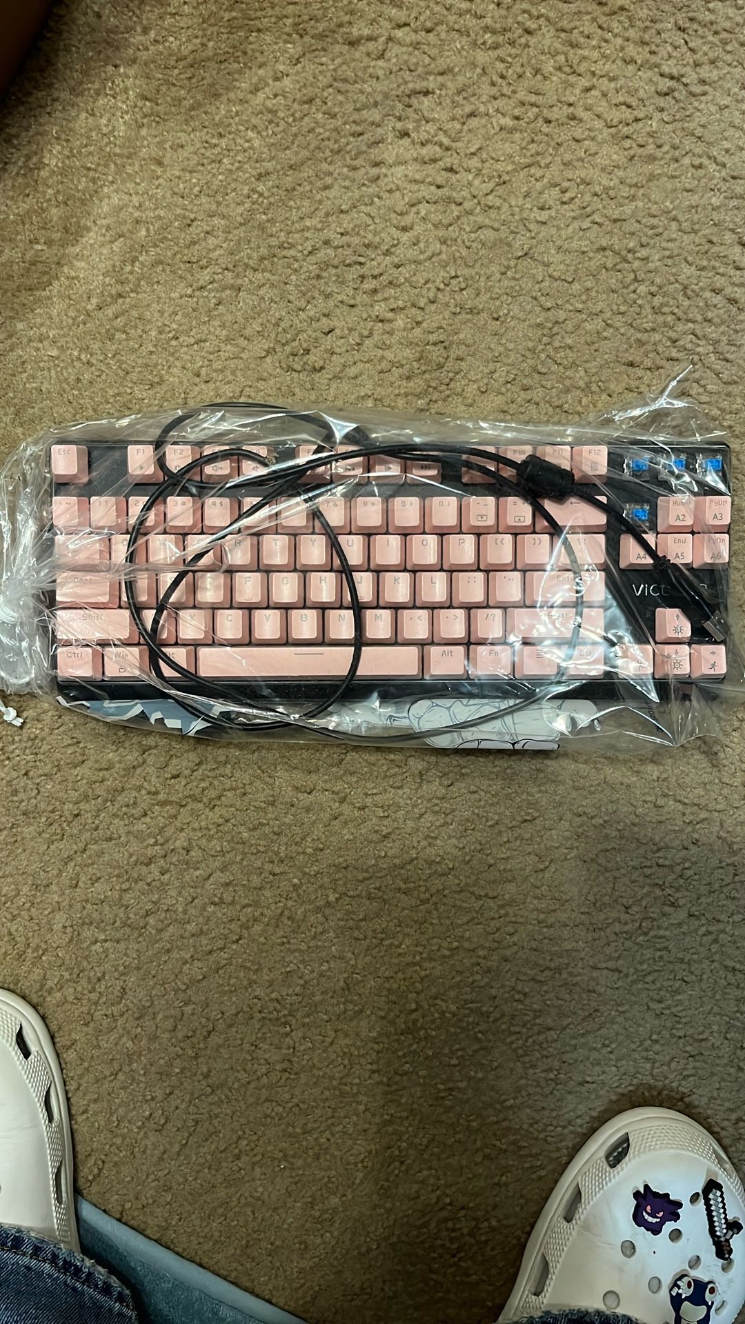 USB Pink Keyboard