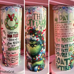 20oz Xmas Tumbler 
