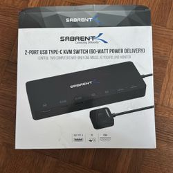 Sabrent USB-C KVM Switch