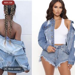 Fashion Nova Jean Jacket 