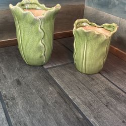 Super Cute Tulip Leaf Vases