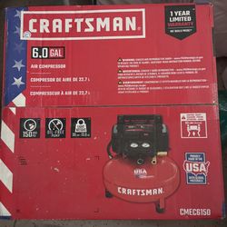 Craftaman 6gal Air Compressor And Accessory Kit