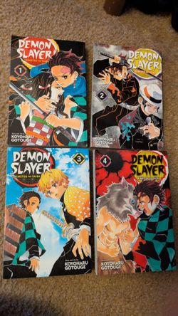 Demon Slayer Books - All 4 for 38