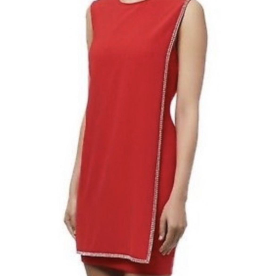 Ted Baker Embellished Red Tunic Dress