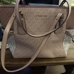 Michael Kors cream/pink ToteBag