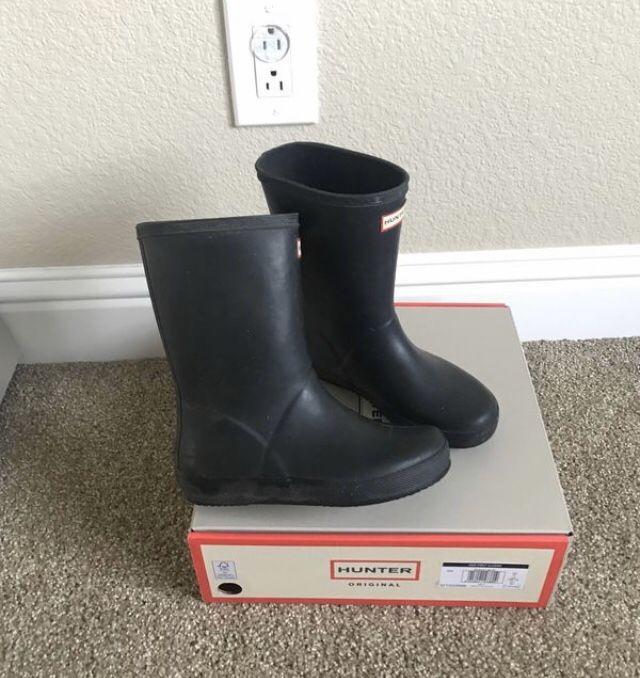 Hunter rain boots