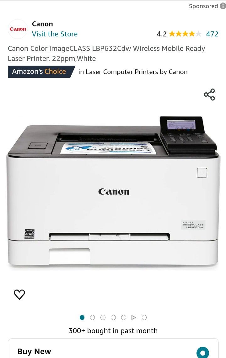 Canon Color Imageclass Printer