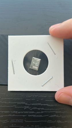 1gram .999 Valcambi Silver